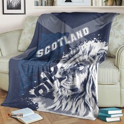 Scotland Celtic Premium Blanket Cross Celt Lion