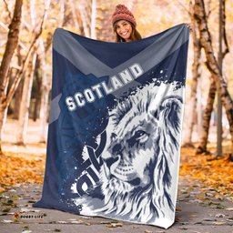 Scotland Celtic Premium Blanket Cross Celt Lion