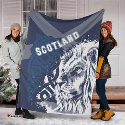 Scotland Celtic Premium Blanket Cross Celt Lion