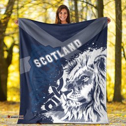Scotland Celtic Premium Blanket Cross Celt Lion