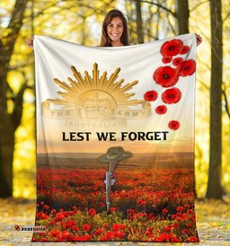 ANZAC Day Premium Blanket We Will Remember Them 06