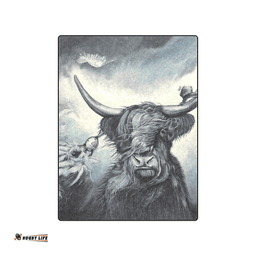 Scotland Blanket Highland Cow