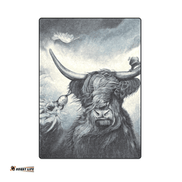 Scotland Blanket Highland Cow