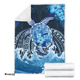 Polynesian Turtle The Blue Sea Blanket