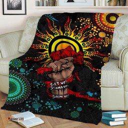 NAIDOC Week Aboriginal Art Unique Blanket