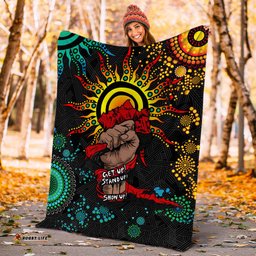 NAIDOC Week Aboriginal Art Unique Blanket