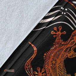 Aboriginal Blanket Aboriginal Lizard Animal Australia