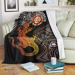 Aboriginal Blanket Aboriginal Lizard Animal Australia