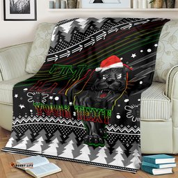 Custom Panthers Rugby Blanket Go The Mighty Panthers Christmas Vibe Unique
