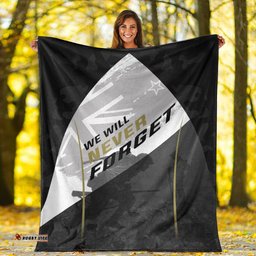 ANZAC Day We Will Never Forget Premium Blanket