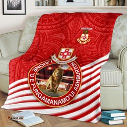 Kolisi Tonga Premium Blanket Mate Ma'a Tonga Rugby Style 01