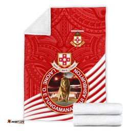 Kolisi Tonga Premium Blanket Mate Ma'a Tonga Rugby Style 01