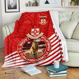 Kolisi Tonga Premium Blanket Mate Ma'a Tonga Rugby Style 01
