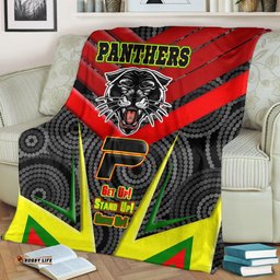 Penrith Pantherss Naidoc Sporty Style Premium Blanket