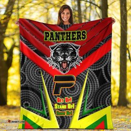 Penrith Pantherss Naidoc Sporty Style Premium Blanket