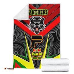Penrith Pantherss Naidoc Sporty Style Premium Blanket