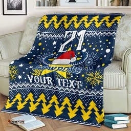 Custom Cowboys Rugby Blanket Born Tough Bred Proud Christmas Vibe