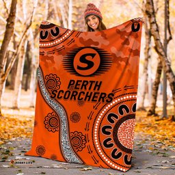 Perth Scorchers ANZAC Day Aboriginal Blanket