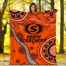 Perth Scorchers ANZAC Day Aboriginal Blanket