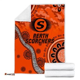 Perth Scorchers ANZAC Day Aboriginal Blanket