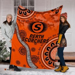 Perth Scorchers ANZAC Day Aboriginal Blanket