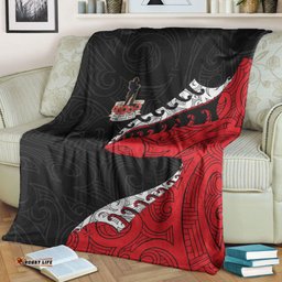 ANZAC Poppy Fern Premium Blanket