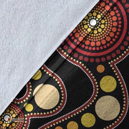 Aboriginal Blanket Aboriginal Sun Pattern Indigenous