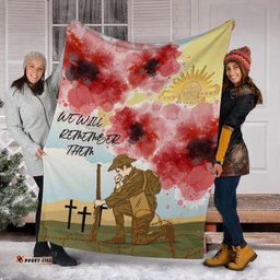 ANZAC Day Premium Blanket We Will Remember Them 05