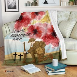 ANZAC Day Premium Blanket We Will Remember Them 05