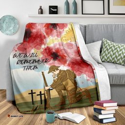 ANZAC Day Premium Blanket We Will Remember Them 05