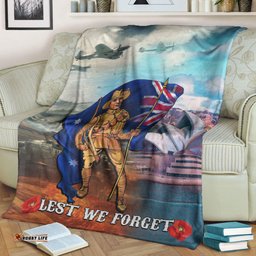 ANZAC Day Australia Peace Premium Blanket