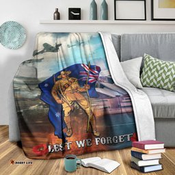 ANZAC Day Australia Peace Premium Blanket