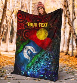 Custom Premium Blanket Always Was, Always Will Be NAIDOC Week