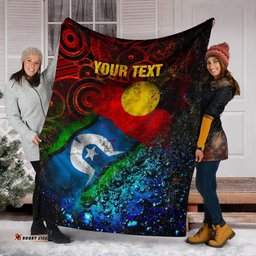 Custom Premium Blanket Always Was, Always Will Be NAIDOC Week