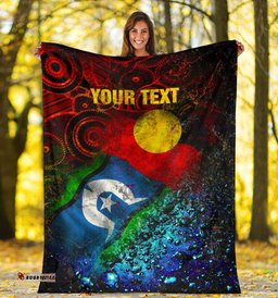 Custom Premium Blanket Always Was, Always Will Be NAIDOC Week