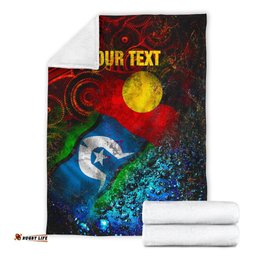 Custom Premium Blanket Always Was, Always Will Be NAIDOC Week