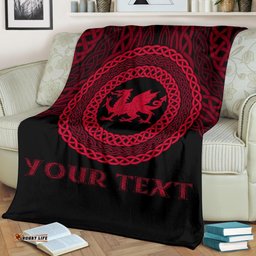Wales Celtic Personalised Premium Blanket Celtic Pride