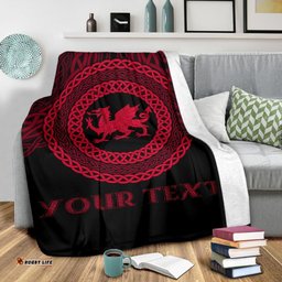 Wales Celtic Personalised Premium Blanket Celtic Pride