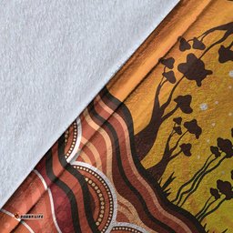Aboriginal Blanket Aboriginal Sun Circle Tree Family