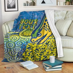 Eels Rugby Blanket Custom Super Eels Blanket