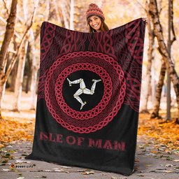 Isle of Man Celtic Premium Blankets Legend of Isle of Man