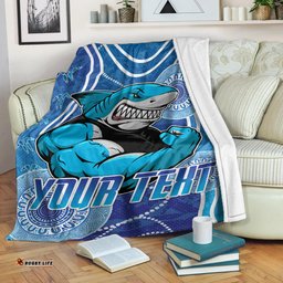 Sharks Rugby Blanket Custom Sharks Blanket