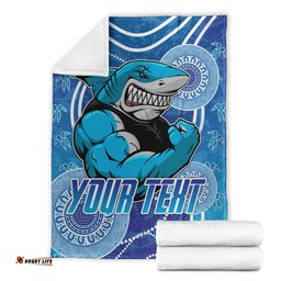 Sharks Rugby Blanket Custom Sharks Blanket