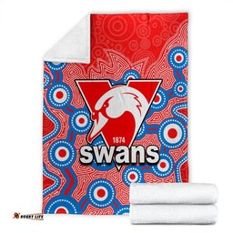 Swans Football Premium Blanket