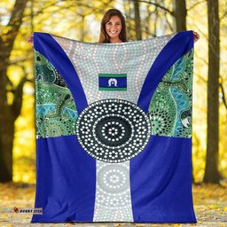 Premium Blanket Flag of Torres Strait Islanders