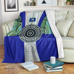 Premium Blanket Flag of Torres Strait Islanders