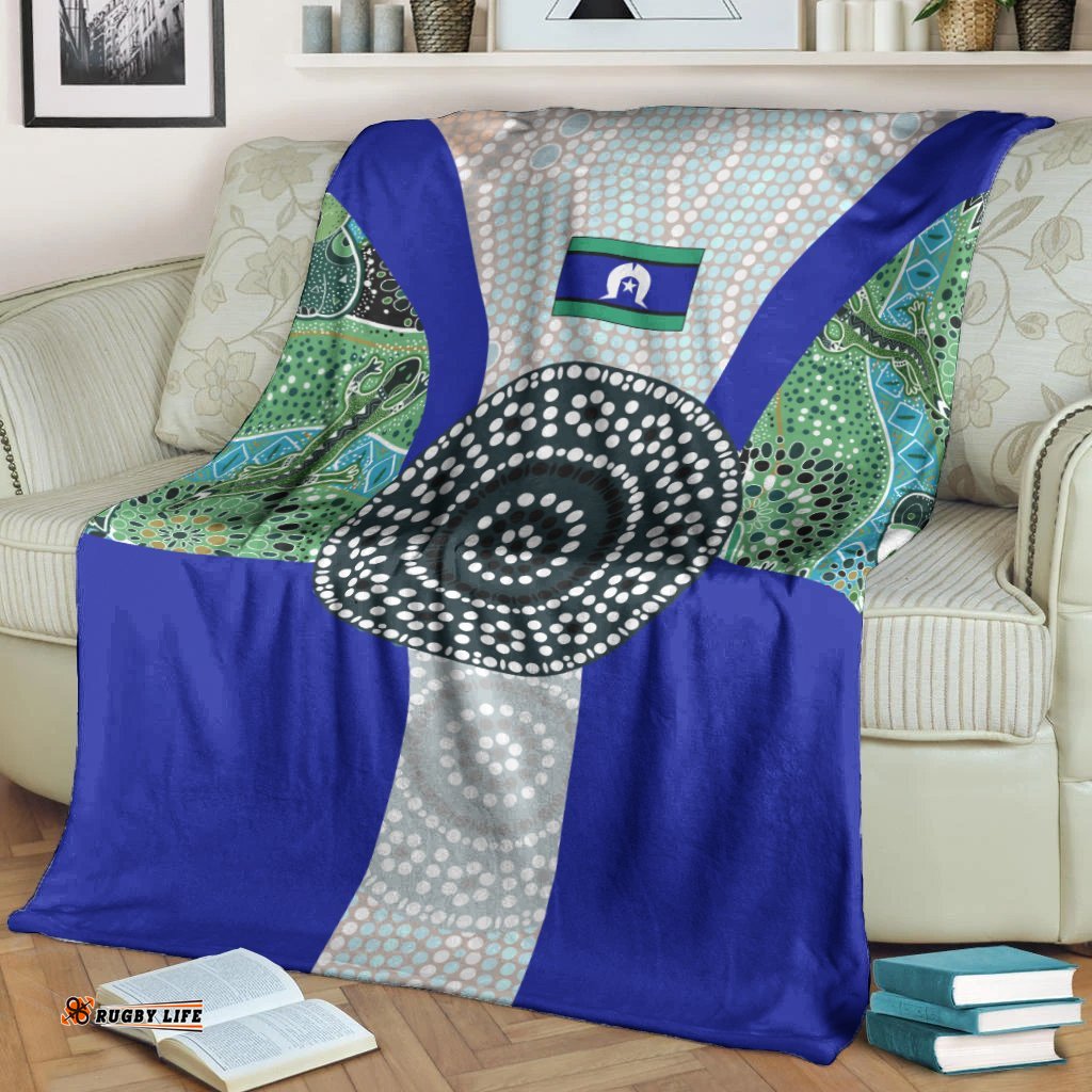 Premium Blanket Flag of Torres Strait Islanders