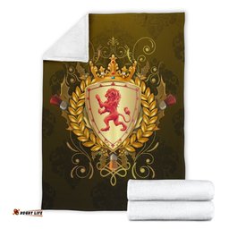 Royal Lion Scotland Premium Blanket