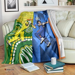 Australia And India Cricket Blanket World Cup Final Together