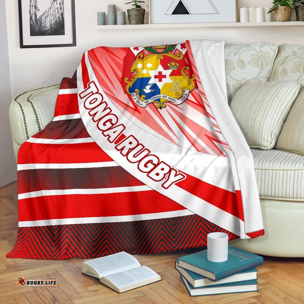 Tonga Rugby Premium Blanket Victorian Vibes 03